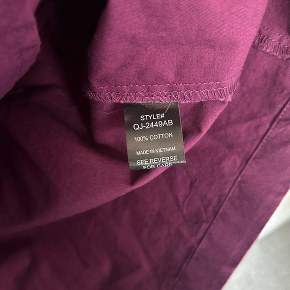 Women's Purple Sleeveless Vest - Picture 4 of 4